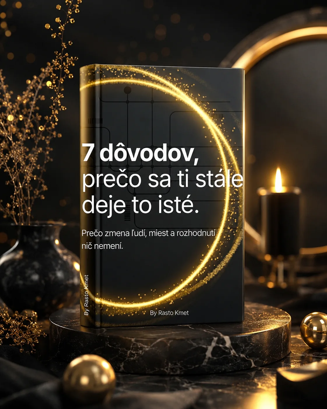 Ebook: 7 dôvodov, prečo sa ti stále deje to isté. — Rasťo Kmeť